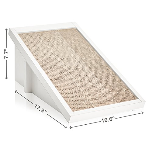 Premium Reversible zBoard Incline Cat Scratcher with Free Silvervine Catnip